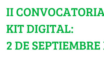 Banner segunda convocatoria Kit Digital